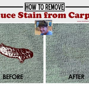 Cleaning Tips: How to Remove Sauce Stain from Carpet