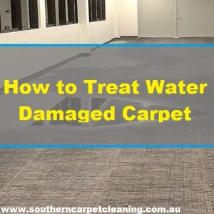 How to Treat Water Damaged Carpet